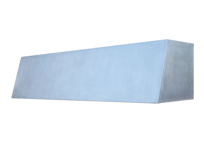 Heritage Range Hood in Natural Stainless Steel